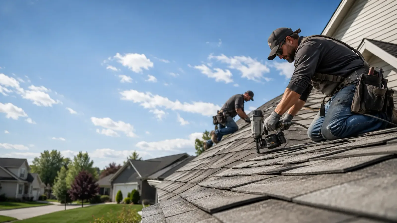 Storm Damage Roof Repair in Morgan, PA near me